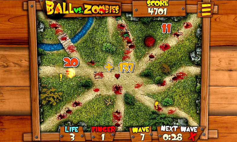 Bắn Bi Zombie Balls vs Zombies