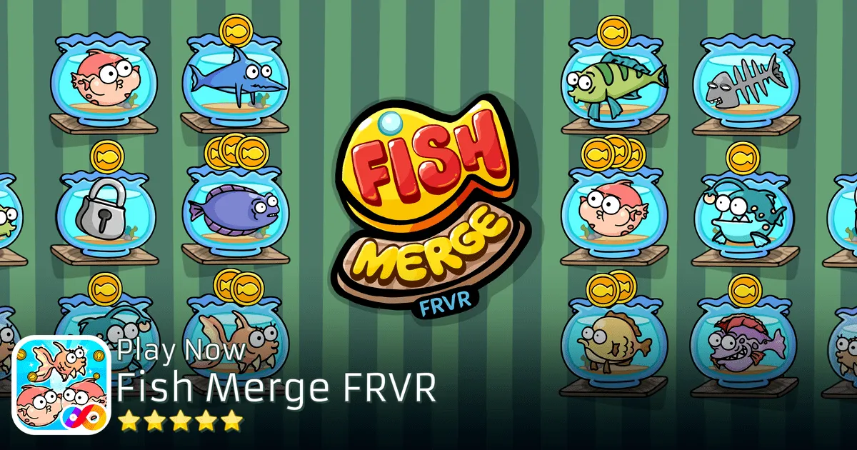 Nối Hợp Nhất Cá Fishmerge Frvr