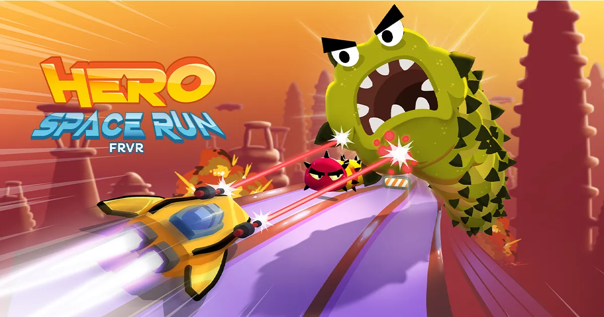 Tàu Không Gian Bắn Quái Vật Herospacerun Frvr